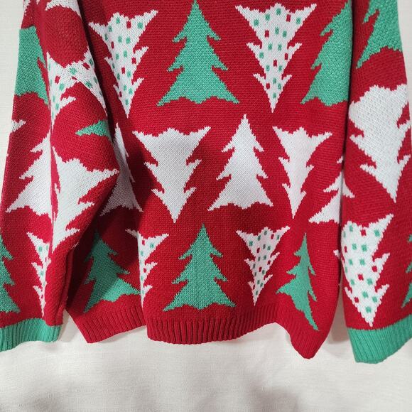 Christmas tree sweater by 33 degrees women's large - Picture 4 of 6